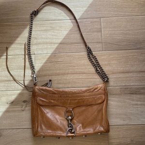 Rebecca Minkoff “Mini Mac” Tan Crossbody Purse